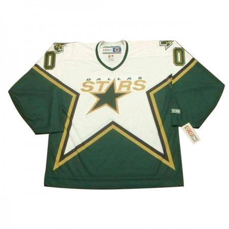 Män Ishockey Dallas Stars tröja med eget tryck CCM Throwback Home Authentic Män Ishockey Dallas Stars tröja med eget tryck CCM Throwback Home Authentic